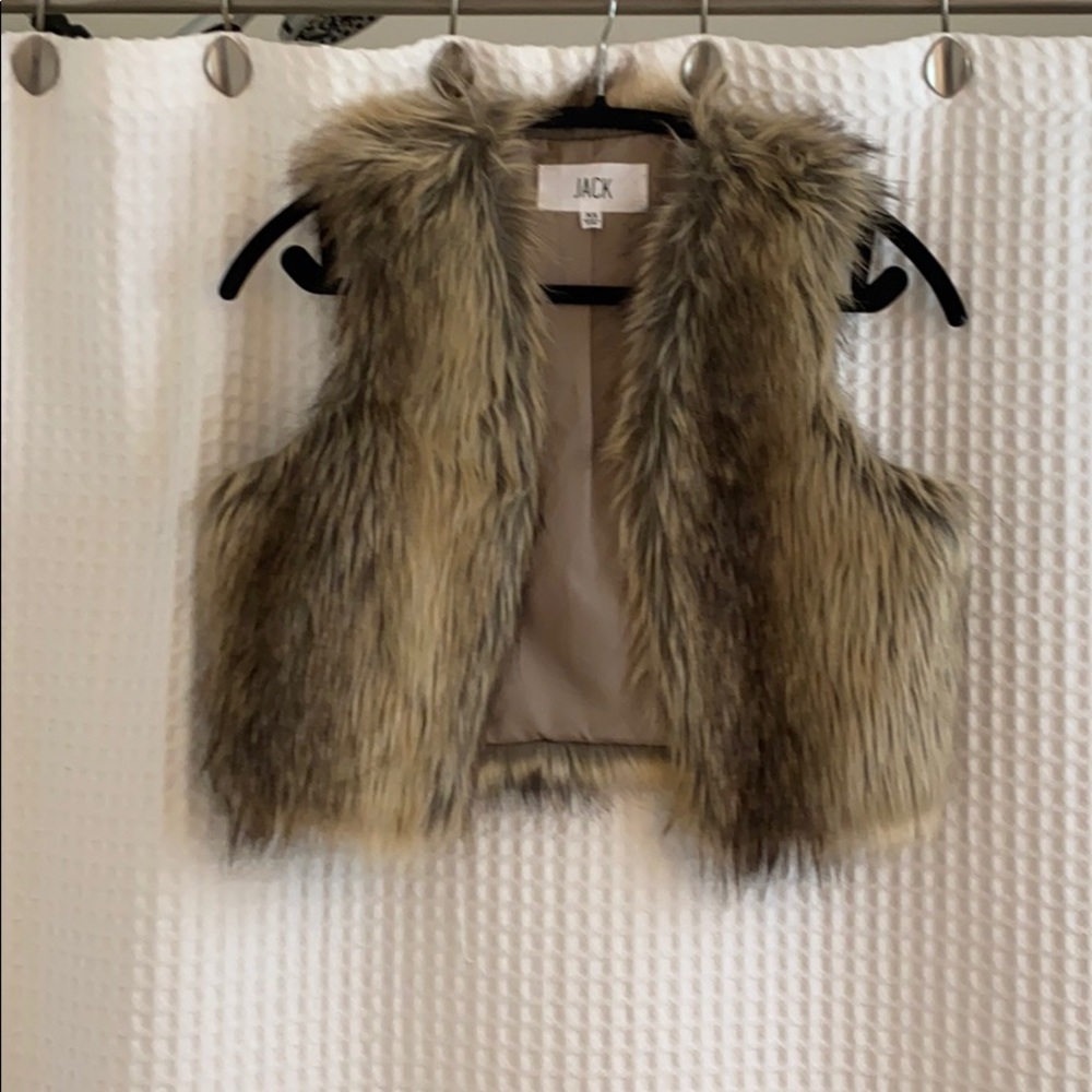 Faux Fur Vest by JACK